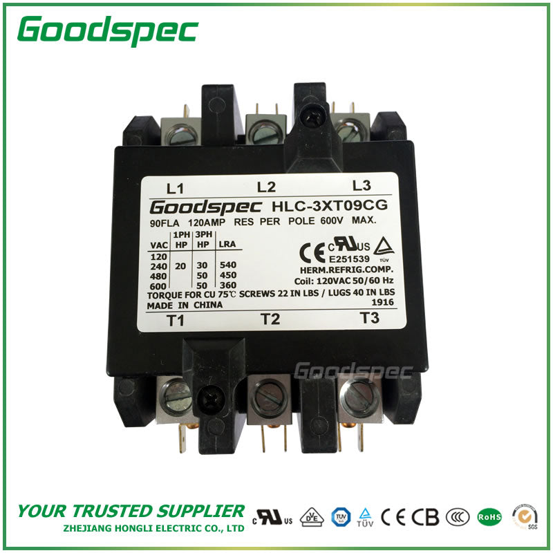 HLC-3XT09CG Definite Purpose Contactor – Goodspec Technologies